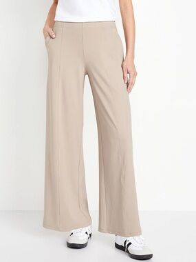 Old Navy High-Waisted PowerSoft Trouser Pants In Wishbone: XL - NTW, Sold Out